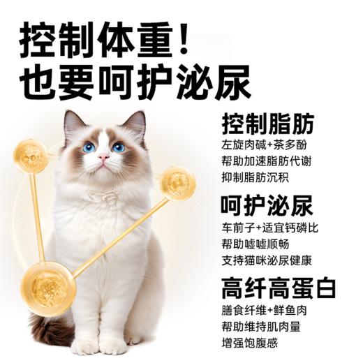 澳龙澳维康体控呵护全价猫粮1.2kg赠50g试吃 商品图1