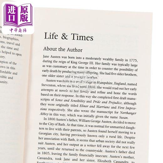 【中商原版】柯林斯经典文学 傲慢与偏见 英文原版 Collins Classics Pride And Prejudice Jane Austen 商品图13
