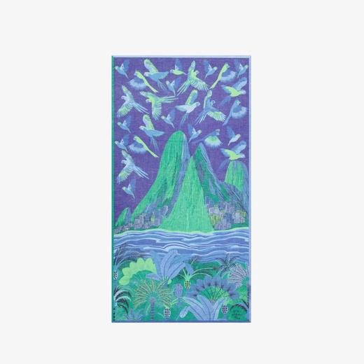 北京仓｜Inoui Editions-EMERAUDE-里约 翡翠绿 围巾［法国设计师］ 商品图0