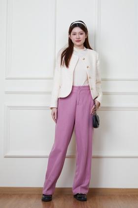 LNNNS 气质小香风彩片短款外套 19769