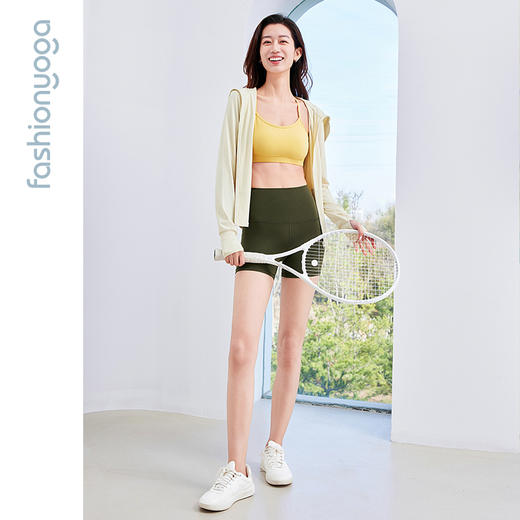 凡圣瑜伽高腰骑行瑜伽短裤 FC13501 商品图13