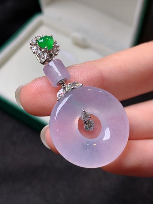 平安扣翡翠吊坠 商品图3