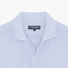 Frescobol Carioca - Antonio Linen Shirt L/S - Baby-Blue - 男装 - 衬衫 - Baby蓝 商品缩略图4