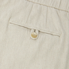 Frescobol Carioca - Oscar Slim Fit Drawstring Trouser - Stone Beige - 男装 - 长裤 - 米黄色 商品缩略图6