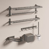 帝王洁具太空铝浴室壁挂式置物架浴巾毛巾架洗手间挂件MH30003 商品缩略图0