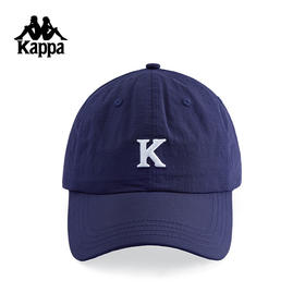 Kappa卡帕背靠背鸭舌帽男2025新款休闲帽子运动棒球帽女款遮阳帽K0FX8MB01