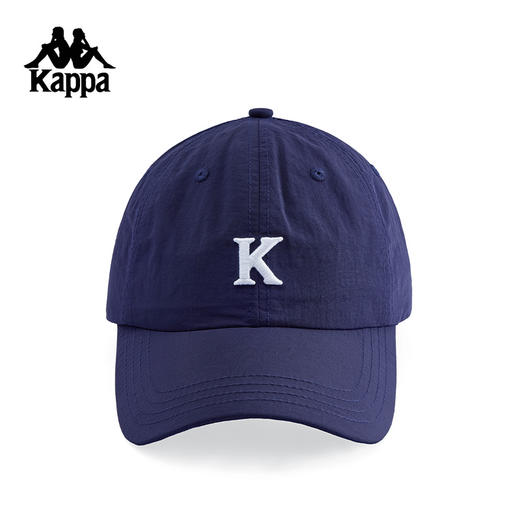 Kappa卡帕背靠背鸭舌帽男2025新款休闲帽子运动棒球帽女款遮阳帽K0FX8MB01 商品图0