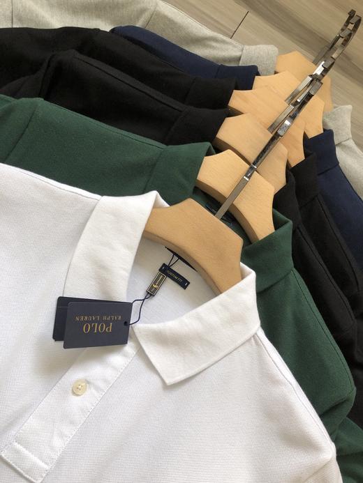 点此购买 拉夫劳伦夏季小标马球logo刺绣男女款商务休闲网翻领短袖polo衫 LL 312154 商品图11