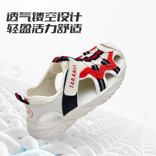 泰兰尼斯夏季小童段包头防踢沙滩凉鞋T19X3B2732 商品图3