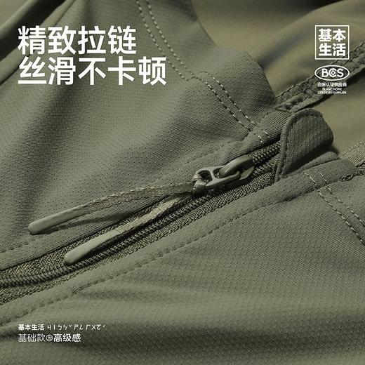 【白禾】基本生活带帽蝙蝠款防紫外线冰爽衫 商品图7