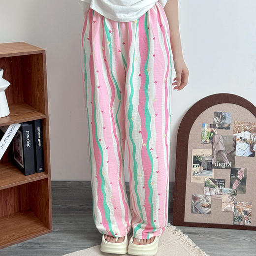【GZ】无忧购夏季薄款遛弯裤/可爱休闲睡裤可外穿(截单后7天发货) 商品图1