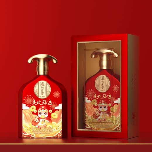 【泸州老窖官方形象店】52度泸州老窖定制酒民俗传统系列500ml(灵蛇福运) 商品图3