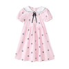 笛莎Deesha 童装女童连衣裙2025夏新款女童翻领蝴蝶结印花连衣裙 商品缩略图4