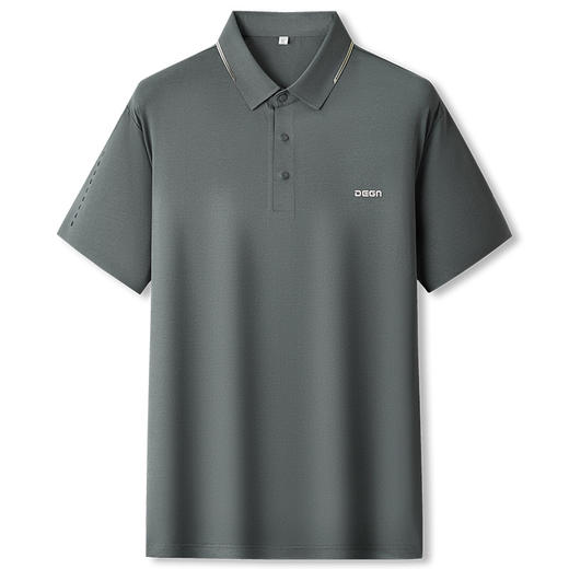 【功能性速干】【DPF】大依优型大码短袖POLO衫加肥加大速干衣男士夏装半袖体恤肥佬宽松休闲免烫 商品图0