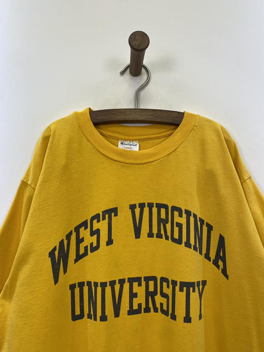 Y2K Vintage Champion 冠军 西维吉尼亚大学 短袖T恤 _SST(L) 商品图1