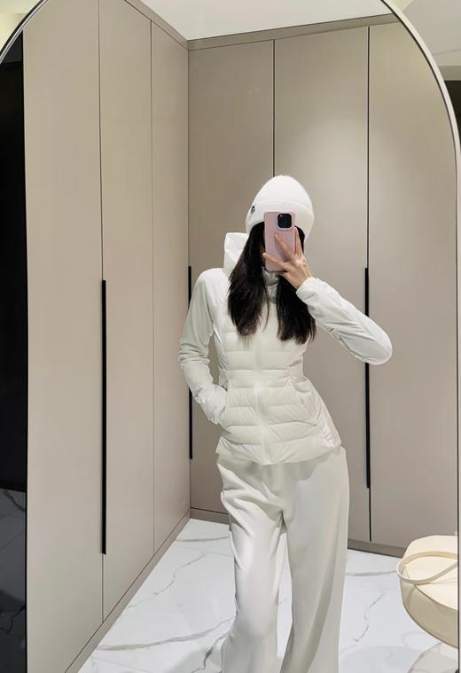 代工厂lulu同款去标白鹅绒修身轻薄羽绒服 商品图1
