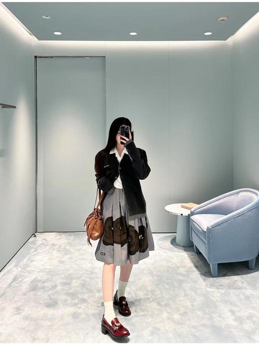 缪缪新款粗跟增高钱币乐福鞋（HC） 商品图5