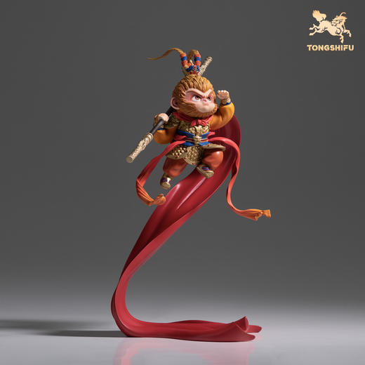 铜师傅《一飞冲天》客厅桌面孙悟空齐天大圣 铜工艺品家居摆件 商品图2