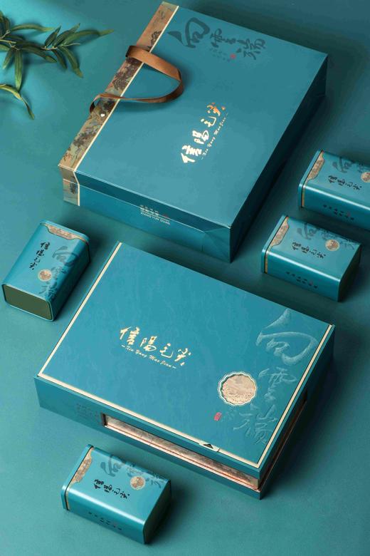 新款白云端毛尖【蓝.4听】30元1套.整箱14套.整箱包邮 商品图0