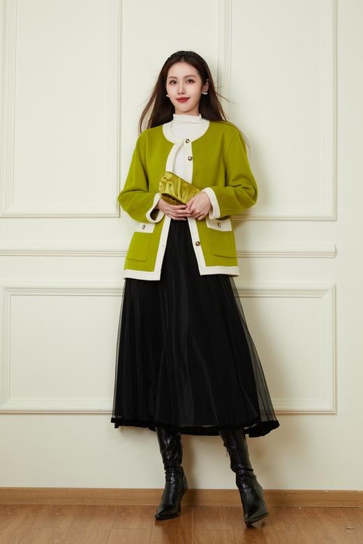 Le Malene 小香风高级感羊毛外套 19658 商品图3