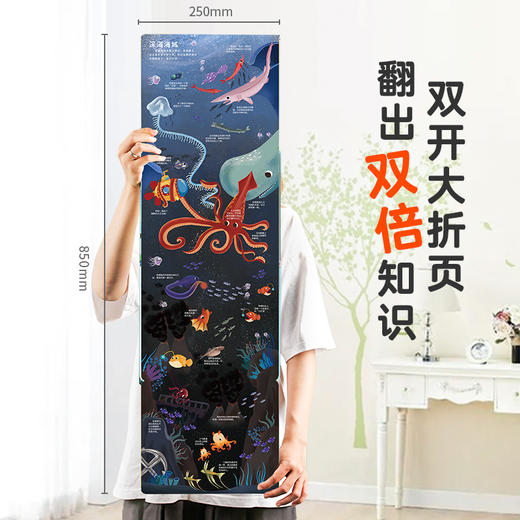 【青葫芦】青葫芦3D立体翻翻书：海洋 商品图3