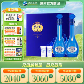 洋河 梦之蓝M6礼盒 45度500mL 双支装