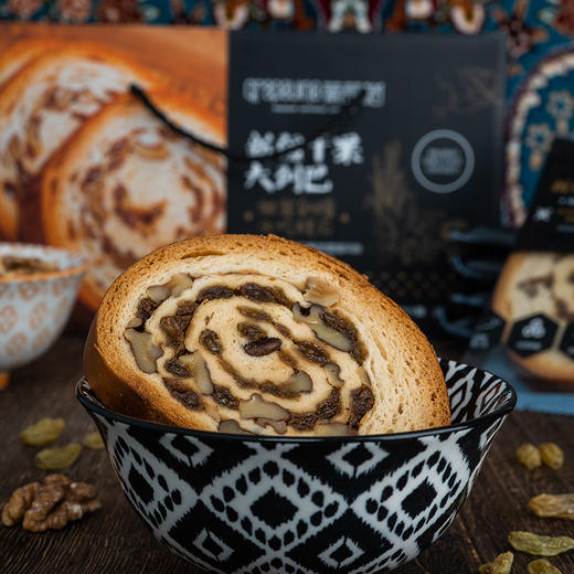 葡萄树·新疆干果大列巴切片 700g  果香浓郁 果料充实 营养早餐  商品图3