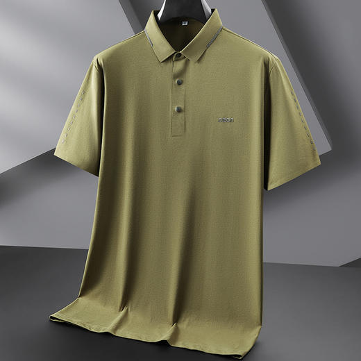 【功能性速干】【DPF】大依优型大码短袖POLO衫加肥加大速干衣男士夏装半袖体恤肥佬宽松休闲免烫 商品图4