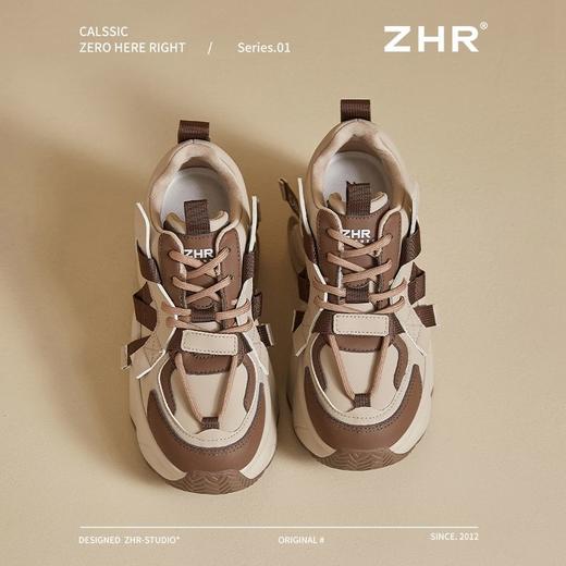 ZHR则则厚底透气老爹鞋显瘦女鞋春季新款ins百搭休闲运动鞋女增高 商品图7