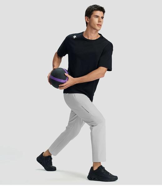 点此购买 迪桑特TRAINING系列综训训练运动健身男士短袖针织 LL 312165 商品图5