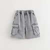 马克珍妮男童时尚工装牛仔短裤七分裤儿童裤子2025夏装新款550639 商品缩略图3