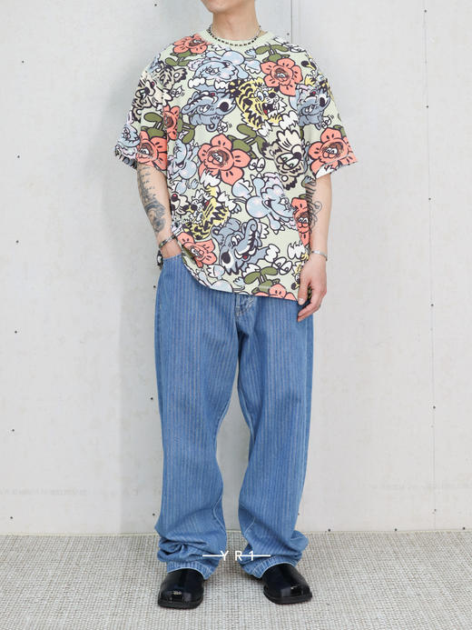 KENZO | “by Verdy”华夫格满印T恤 商品图1