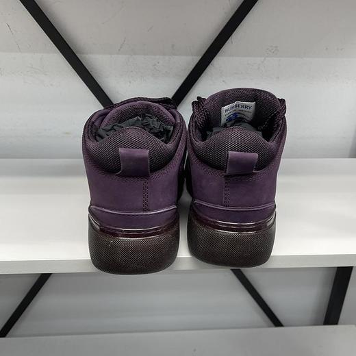 BUR*E**Y/巴*莉 女士时尚绒面皮革系带低帮厚底休闲鞋 商品图4