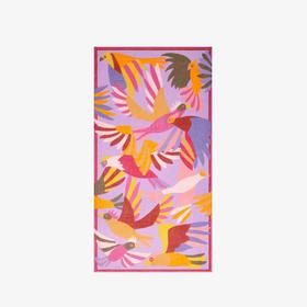 北京仓｜Inoui Editions-PARME-飞鸟 粉色 围巾［法国设计师］