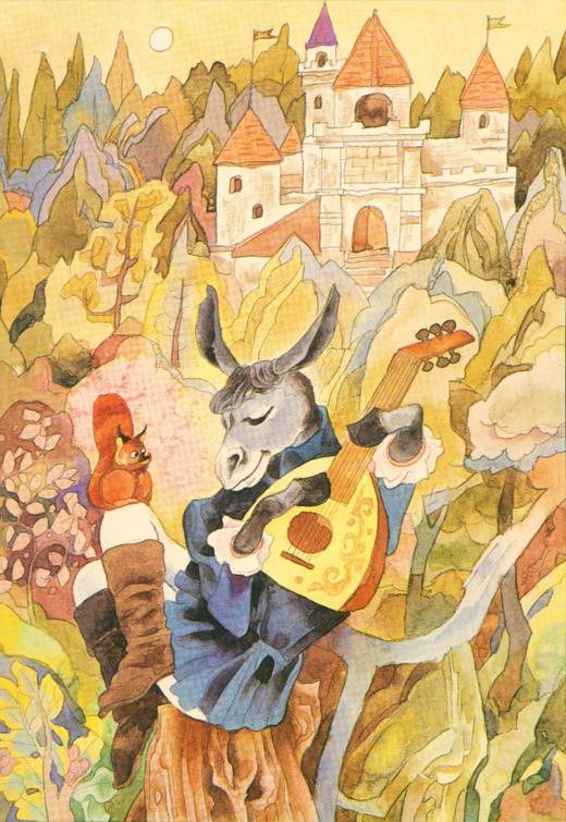 《小驴》装饰画小尺寸画（20*25cm） 商品图0