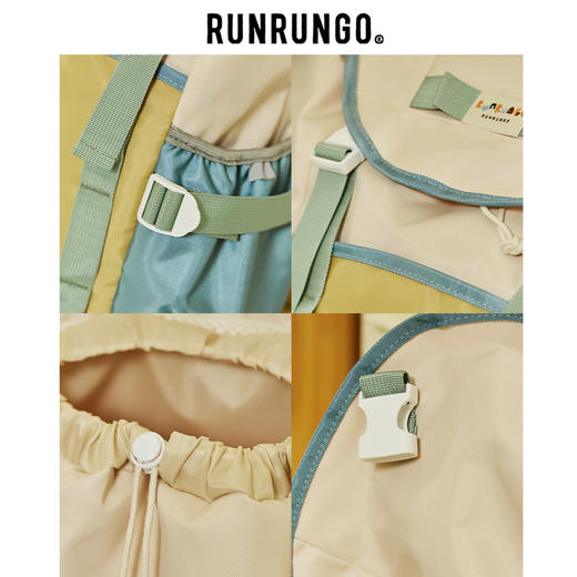 runrungo【趣看世界】翻盖抽绳登山包 商品图4