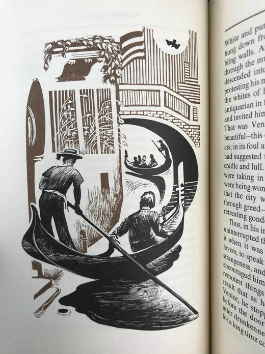 限量版！托马斯·曼五部短篇故事 配多幅插图 豪华皮装大32开 商品图6