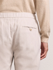 Frescobol Carioca - Oscar Slim Fit Drawstring Trouser - Stone Beige - 男装 - 长裤 - 米黄色 商品缩略图3