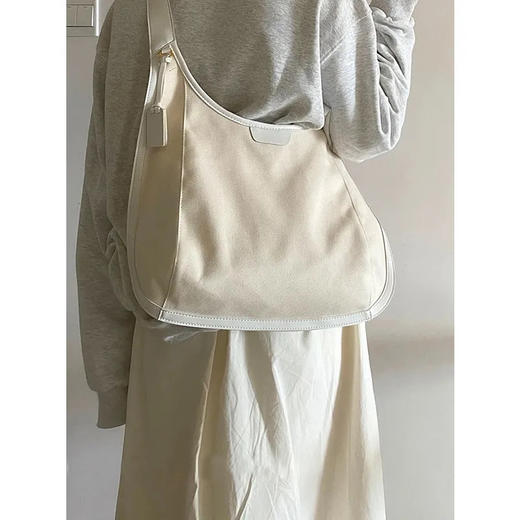 裁缝学苑AS446帆布包大容量斜挎ins韩风单肩饺子托特包纸样女样板 商品图5