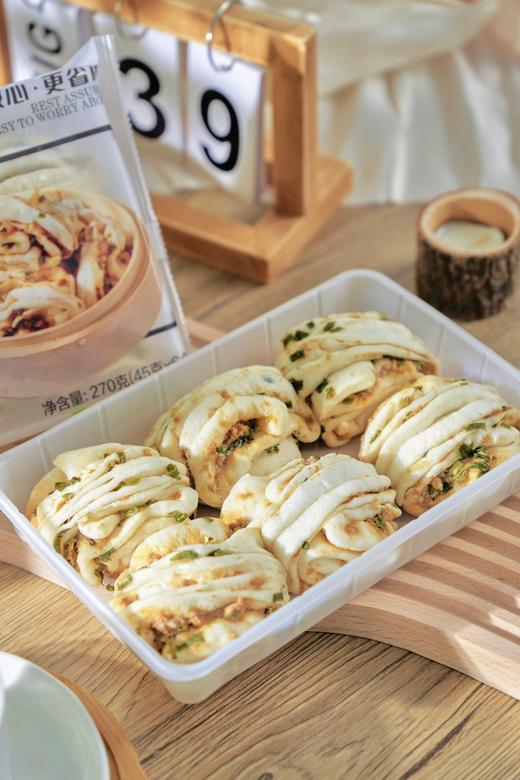 玥小妹香葱花卷280g（35g*8个）/香葱肉肉花卷270g（45g*6个）/梅干菜肉肉花卷270g（45g*6个） 商品图4