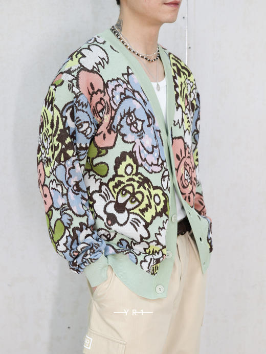 KENZO | ”by Verdy” 涂鸦针织开衫 商品图0