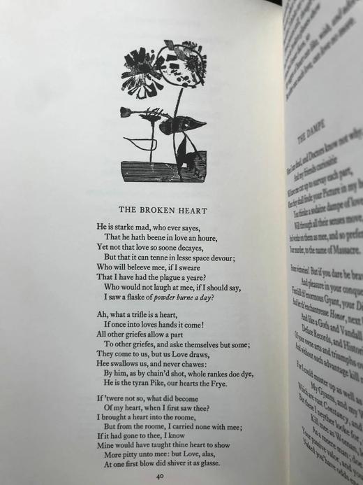 约翰·邓恩诗集 配木版画插图 豪华皮装16开 商品图12