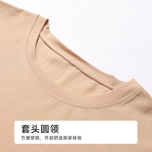 都市丽人舒适外出女士棉质短袖裙薄40支TC拉架短袖类LHH6C3 商品图4