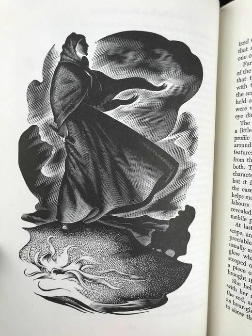 托马斯·哈代《还乡》 配木版画插图 豪华皮装18开 商品图6