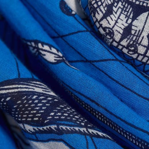 北京仓｜Inoui Editions-BLEU-帆船 牛仔蓝 围巾［法国设计师］ 商品图3