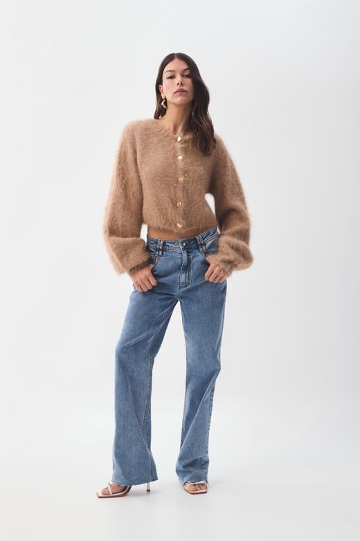 Aje - Juno Bootleg Jeans - Coastal Wash - 女装 - 牛仔裤 - 牛仔蓝 商品图2