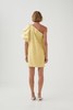 Aje - Cira Mini Dress - Lemon - 女装 - 连身裙 - 柠檬黄 商品缩略图4