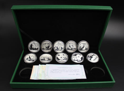 熊猫银币十枚套装2011-2020 商品图2