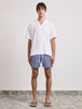 Frescobol Carioca - Rio Swim Shorts Angra Print - Navy-Blue - 男装 - 泳裤 - 海军蓝 商品缩略图1