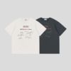 GOODBAI 签名印花圆领oversize短袖T恤 商品缩略图1